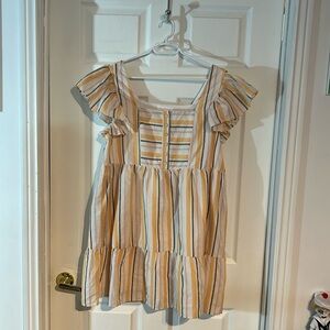 NWT Ladies size Large BabyDoll style dress Cotton